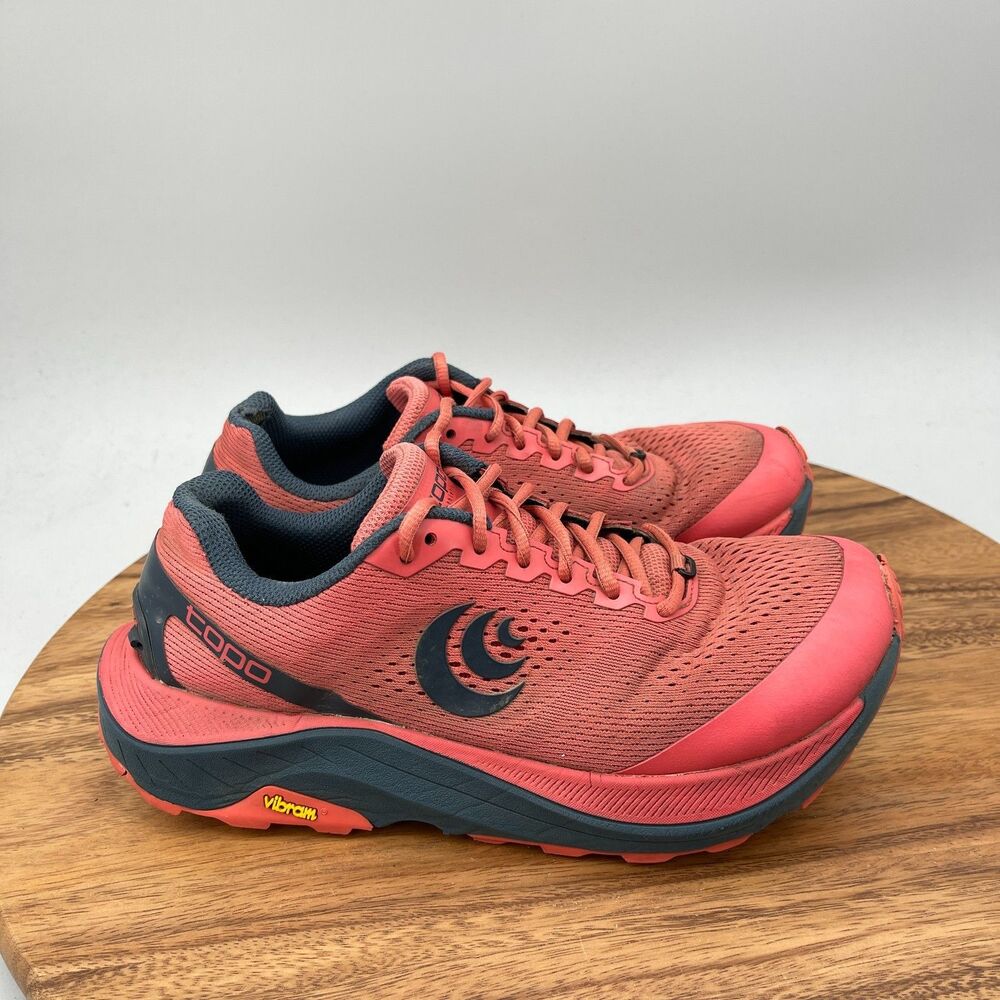 Topo Athletic Ultraventure 3 Shoes Womens Size 8.5 Dusty Rose Trail Running Hike